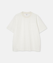 SEAGREEN | SEAGREEN(シーグリーン) KNIT RIB T-SHIRT(Tシャツ/カットソー)