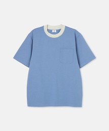 SEAGREEN（シーグリーン）の「SEAGREEN(シーグリーン) KNIT RIB T-SHIRT（Tシャツ/カットソー）」