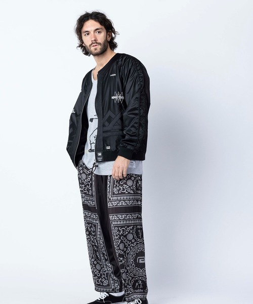 reversal.dogi.design.works(リバーサル・ドーギ・デザイン・ワークス)の「<reversal/リバーサル>NOMAD FIGHTER SKA JACKET(スカジャン・メンズ・ブラック/ピンク・MEDIUM/LARGE/X-LARGE)」の15枚目の写真