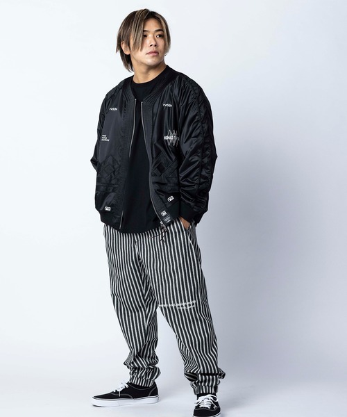 reversal.dogi.design.works(リバーサル・ドーギ・デザイン・ワークス)の「<reversal/リバーサル>NOMAD FIGHTER SKA JACKET(スカジャン・メンズ・ブラック/ピンク・MEDIUM/LARGE/X-LARGE)」の18枚目の写真