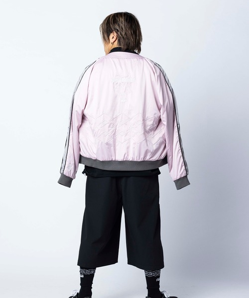 reversal.dogi.design.works(リバーサル・ドーギ・デザイン・ワークス)の「<reversal/リバーサル>NOMAD FIGHTER SKA JACKET(スカジャン・メンズ・ブラック/ピンク・MEDIUM/LARGE/X-LARGE)」の22枚目の写真