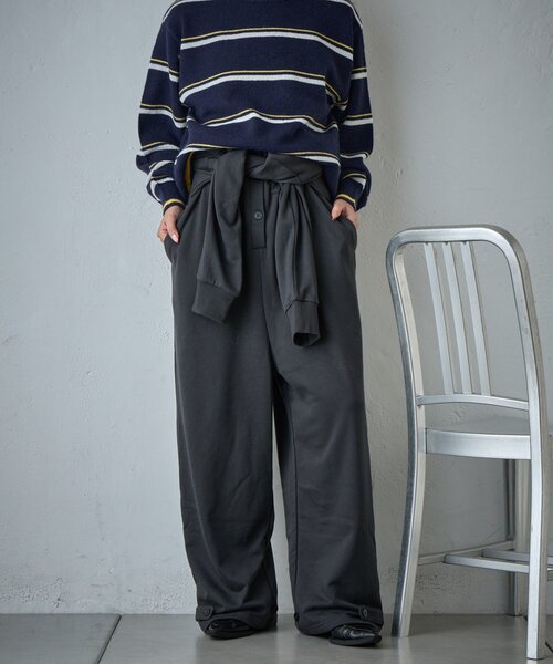 goocy（グーシー）の「裏毛ルーズオールインワン（ワンピース・レディース・ブラック/ブラウン・FREE）」の11枚目の写真