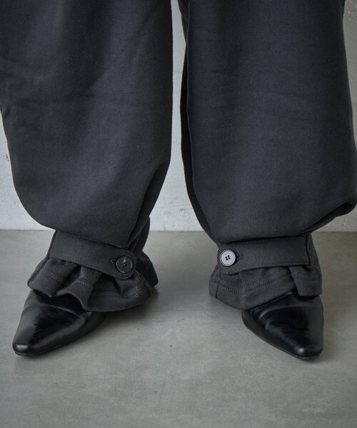 goocy（グーシー）の「裏毛ルーズオールインワン（ワンピース・レディース・ブラック/ブラウン・FREE）」の14枚目の写真