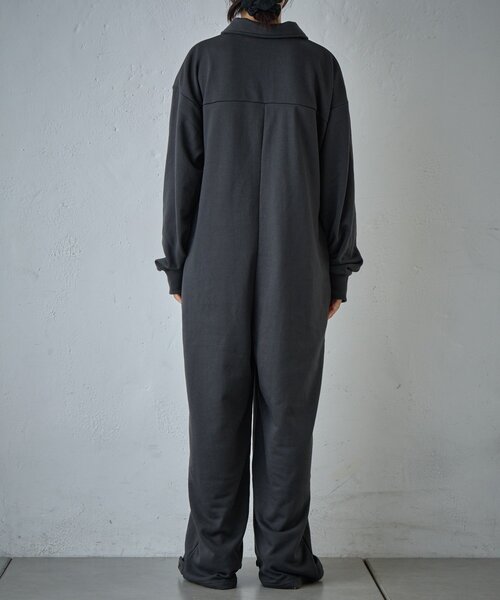 goocy（グーシー）の「裏毛ルーズオールインワン（ワンピース・レディース・ブラック/ブラウン・FREE）」の16枚目の写真