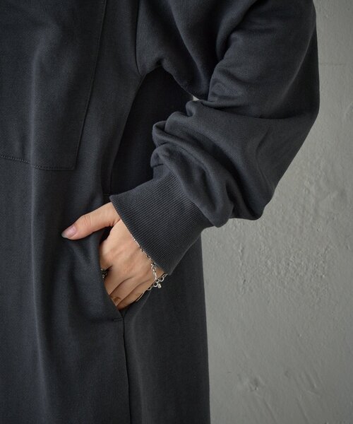 goocy（グーシー）の「裏毛ルーズオールインワン（ワンピース・レディース・ブラック/ブラウン・FREE）」の20枚目の写真