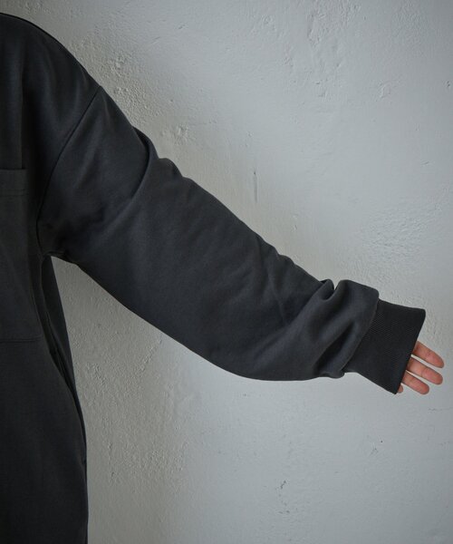 goocy（グーシー）の「裏毛ルーズオールインワン（ワンピース・レディース・ブラック/ブラウン・FREE）」の21枚目の写真