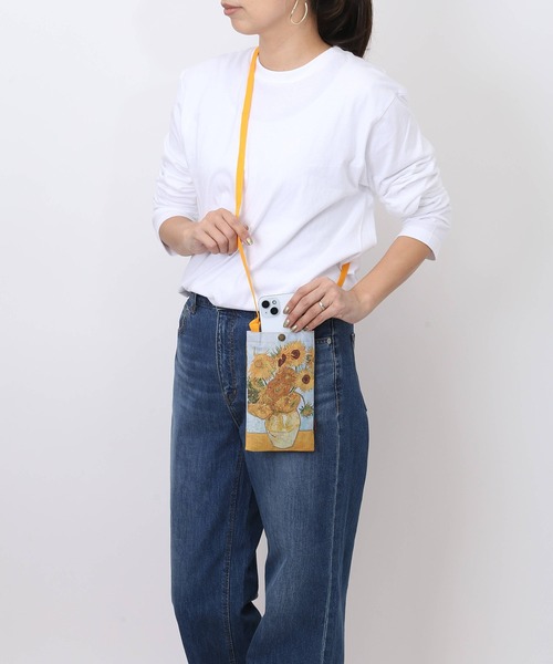 BACKYARD FAMILY(バックヤードファミリー)の「名画 スマホショルダーバッグ(ショルダーバッグ・レディース・グリーン系/オレンジ系/ブルー系1/ブルー系/オレンジ系1/ブルー系その他/ブラック系その他/ブルー系2・FREE)」の12枚目の写真