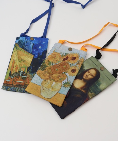 BACKYARD FAMILY(バックヤードファミリー)の「名画 スマホショルダーバッグ(ショルダーバッグ・レディース・グリーン系/オレンジ系/ブルー系1/ブルー系/オレンジ系1/ブルー系その他/ブラック系その他/ブルー系2・FREE)」の18枚目の写真