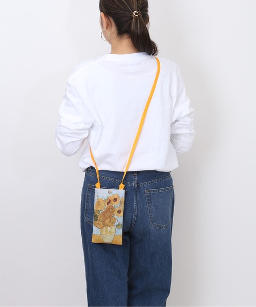 BACKYARD FAMILY(バックヤードファミリー)の「名画 スマホショルダーバッグ(ショルダーバッグ・レディース・グリーン系/オレンジ系/ブルー系1/ブルー系/オレンジ系1/ブルー系その他/ブラック系その他/ブルー系2・FREE)」の14枚目の写真