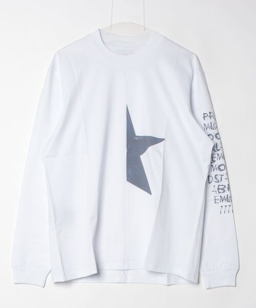 P.M.D.S.(ピー エム ディー エス)の「P.M.D.S./ピーエムディーエス/HALF/TSL332(Tシャツ/カットソー・メンズ・ホワイト・M/L/XL)」の1枚目の写真