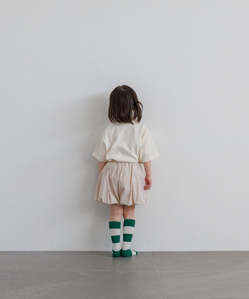 LOWRYS FARM（ローリーズファーム）の「ロゴプリントポロＳＳ　664977（ポロシャツ・キッズ・グリーン/アイボリー・150cm/140cm/130cm/120cm/110cm）」の5枚目の写真