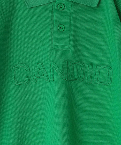 LOWRYS FARM（ローリーズファーム）の「ロゴプリントポロＳＳ　664977（ポロシャツ・キッズ・グリーン/アイボリー・150cm/140cm/130cm/120cm/110cm）」の18枚目の写真