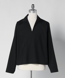 LOEFF | ＜LOEFF＞トロピカルウール スキッパー シャツ UNISEX(シャツ/ブラウス)