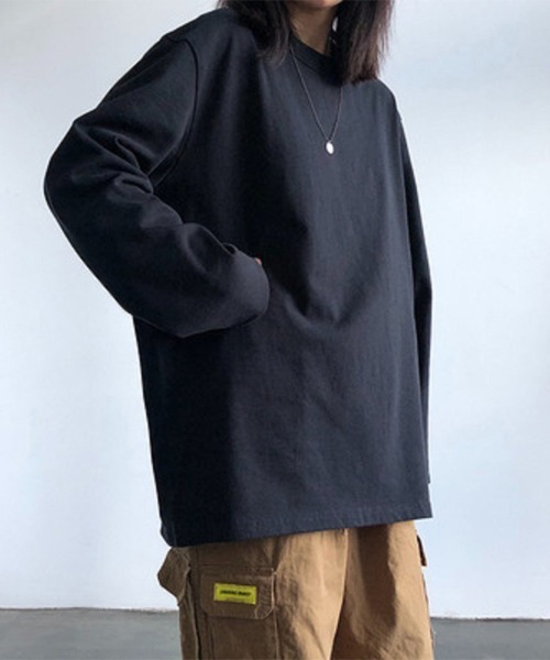 Flugge（フラッジー）の「ベーシックロングスリーブT（Tシャツ/カットソー・レディース・ホワイト/ブラック・MEDIUM/LARGE）」の6枚目の写真
