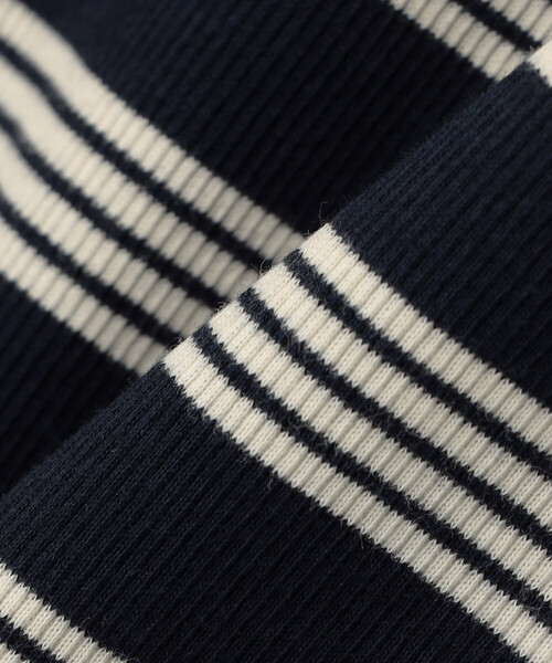 GANNI（ガニー）の「GANNI/ガニー Soft Cotton Rib Tank Top / A1050049 / ワンポイントロゴ 刺繍 リブニット タンク（タンクトップ・レディース・ピンク/ブラウン/サックスブルー・SMALL）」の10枚目の写真