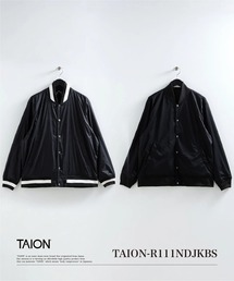 TAION（タイオン）の「【TAION(タイオン)】〈ユニセックス〉ノンダウン ベーシック リバーシブル スタジアムジャケット（スタジャン）」