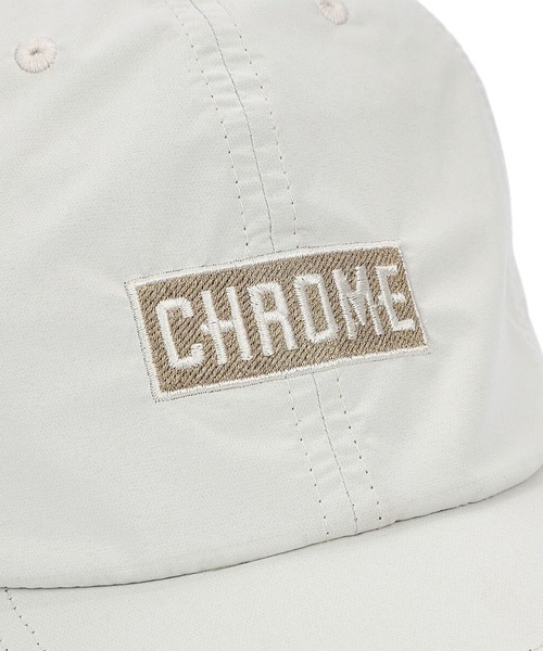 CHROME(クローム)の「CHROME/クローム キャップ LIMESTONE CAP 撥水 UVカット 遮熱 接触冷感 JP273BEIG(キャップ・メンズ・ベージュ・FREE)」の4枚目の写真