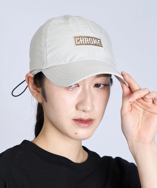CHROME(クローム)の「CHROME/クローム キャップ LIMESTONE CAP 撥水 UVカット 遮熱 接触冷感 JP273BEIG(キャップ・メンズ・ベージュ・FREE)」の7枚目の写真