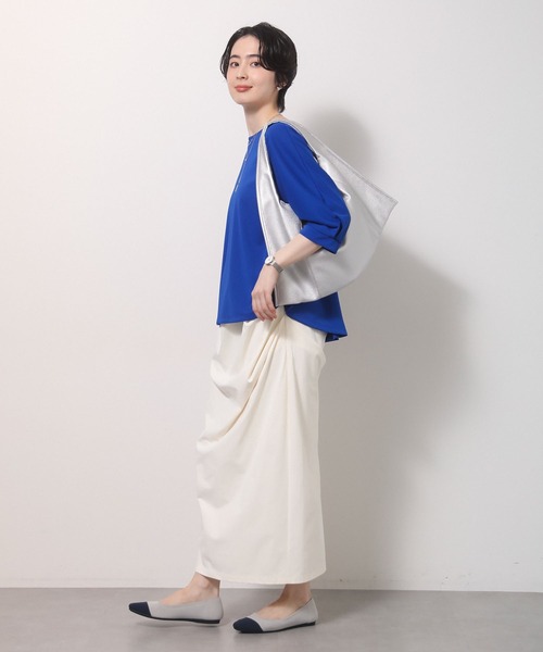 Green　Parks（グリーンパークス）の「洗えるニットパンプス（パンプス・レディース・アイボリー/グレー・L/S/M）」の3枚目の写真