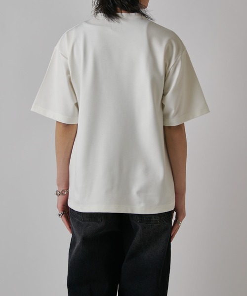 Lui's（ルイス）の「OUT OF FOCUS Tシャツ（Tシャツ/カットソー・メンズ・ブラック系その他/チャコールグレー/ブラック/ダークグレー/ホワイト/ホワイト系その他・S/M）」の9枚目の写真
