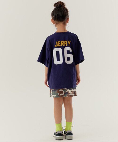 BREEZE（ブリーズ）の「【WEB限定】KUDOZ.B ロゴバリエーション半袖Tシャツ（Tシャツ/カットソー・キッズ・グレー/オフホワイト/ブラック/ネイビー・90/100/110/120/130/140/150/160）」の21枚目の写真