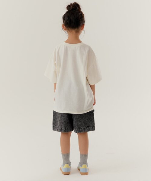 BREEZE（ブリーズ）の「【WEB限定】KUDOZ.B ロゴバリエーション半袖Tシャツ（Tシャツ/カットソー・キッズ・グレー/オフホワイト/ブラック/ネイビー・90/100/110/120/130/140/150/160）」の17枚目の写真