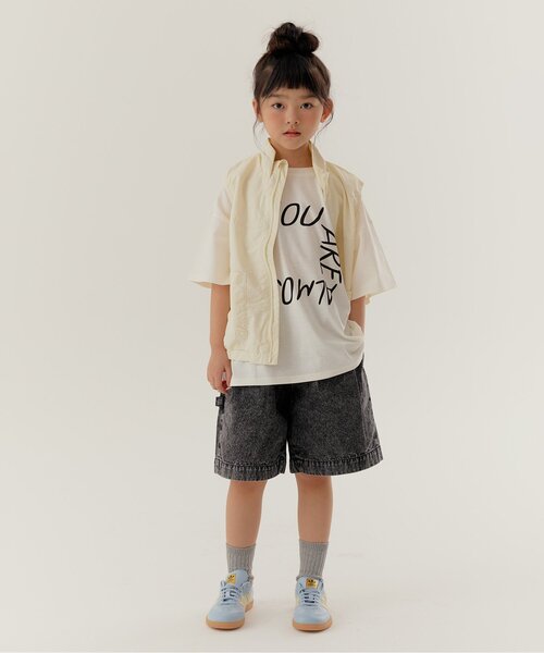 BREEZE（ブリーズ）の「【WEB限定】KUDOZ.B ロゴバリエーション半袖Tシャツ（Tシャツ/カットソー・キッズ・グレー/オフホワイト/ブラック/ネイビー・90/100/110/120/130/140/150/160）」の16枚目の写真