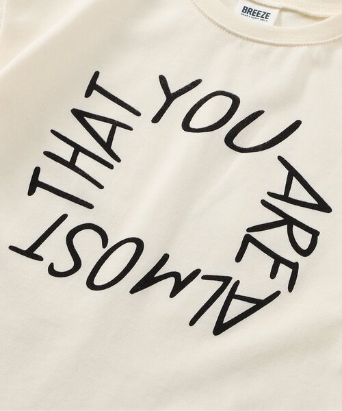 BREEZE（ブリーズ）の「【WEB限定】KUDOZ.B ロゴバリエーション半袖Tシャツ（Tシャツ/カットソー・キッズ・グレー/オフホワイト/ブラック/ネイビー・90/100/110/120/130/140/150/160）」の7枚目の写真