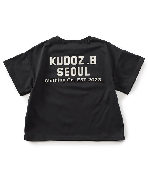BREEZE（ブリーズ）の「【WEB限定】KUDOZ.B ロゴバリエーション半袖Tシャツ（Tシャツ/カットソー・キッズ・グレー/オフホワイト/ブラック/ネイビー・90/100/110/120/130/140/150/160）」の15枚目の写真