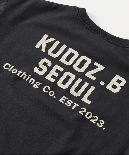 BREEZE（ブリーズ）の「【WEB限定】KUDOZ.B ロゴバリエーション半袖Tシャツ（Tシャツ/カットソー・キッズ・グレー/オフホワイト/ブラック/ネイビー・90/100/110/120/130/140/150/160）」の5枚目の写真