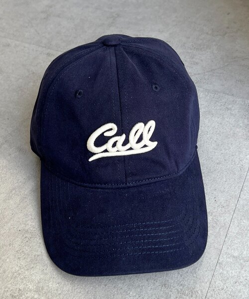 un dix cors（アンディコール）の「call刺繍キャップ（キャップ・レディース・アイボリー/ブラック/ネイビー/ブラウン・FREE）」の4枚目の写真