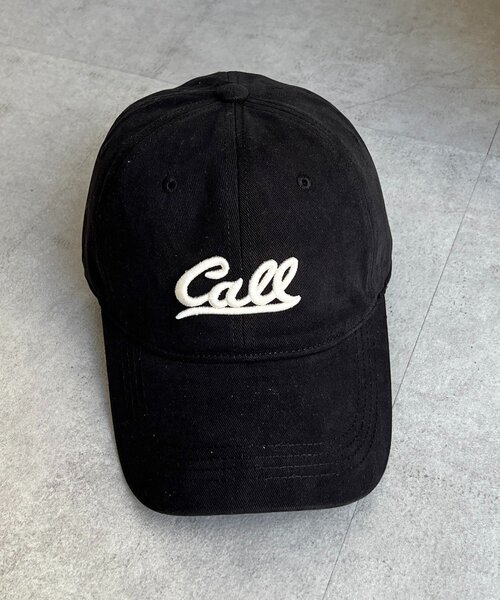 un dix cors（アンディコール）の「call刺繍キャップ（キャップ・レディース・アイボリー/ブラック/ネイビー/ブラウン・FREE）」の6枚目の写真