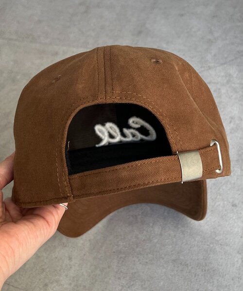 un dix cors（アンディコール）の「call刺繍キャップ（キャップ・レディース・アイボリー/ブラック/ネイビー/ブラウン・FREE）」の8枚目の写真