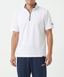 K-SWISS（ケースイス）の「【K-SWISS/ケースイス】ドライワッフルハーフＺＩＰＴシャツ（Tシャツ/カットソー）」