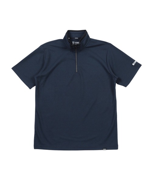 K-SWISS(ケースイス)の「【K-SWISS/ケースイス】ドライワッフルハーフZIPTシャツ(Tシャツ/カットソー・メンズ・ホワイト/ブラック/ネイビー・MEDIUM/LARGE/X-LARGE)」の11枚目の写真