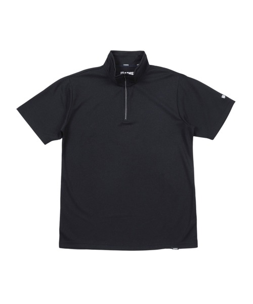 K-SWISS(ケースイス)の「【K-SWISS/ケースイス】ドライワッフルハーフZIPTシャツ(Tシャツ/カットソー・メンズ・ホワイト/ブラック/ネイビー・MEDIUM/LARGE/X-LARGE)」の12枚目の写真