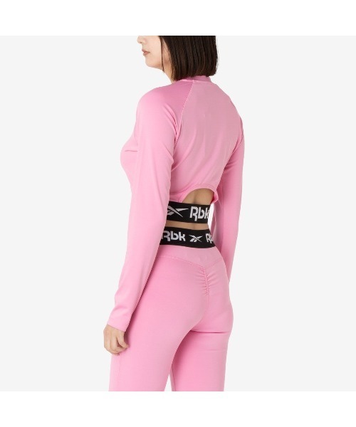 Reebok(リーボック)の「トレイン カットアウト ロングスリーブ / ID TRAIN CUTOUT LONG SLEEVE(その他トップス・レディース・ピンク/ブラック・SMALL/MEDIUM/LARGE/X-SMALL)」の19枚目の写真