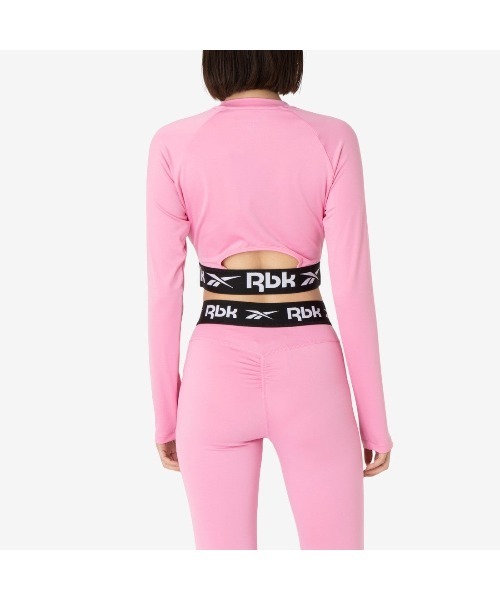 Reebok(リーボック)の「トレイン カットアウト ロングスリーブ / ID TRAIN CUTOUT LONG SLEEVE(その他トップス・レディース・ピンク/ブラック・SMALL/MEDIUM/LARGE/X-SMALL)」の20枚目の写真
