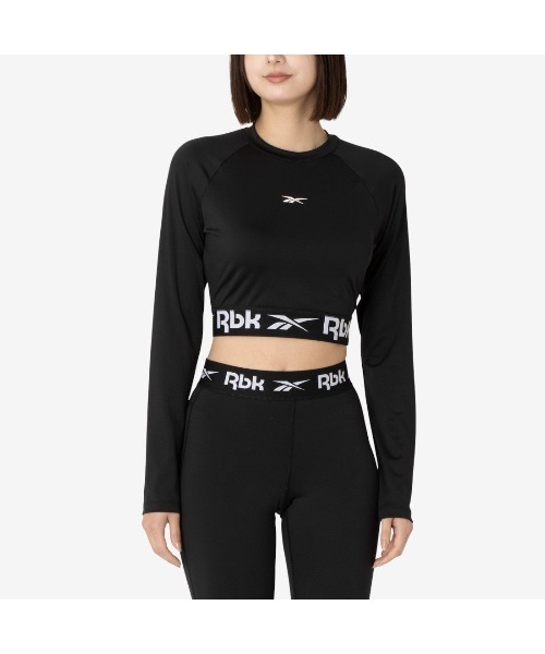 Reebok(リーボック)の「トレイン カットアウト ロングスリーブ / ID TRAIN CUTOUT LONG SLEEVE(その他トップス・レディース・ピンク/ブラック・SMALL/MEDIUM/LARGE/X-SMALL)」の7枚目の写真