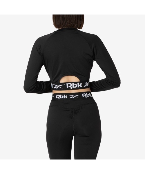Reebok(リーボック)の「トレイン カットアウト ロングスリーブ / ID TRAIN CUTOUT LONG SLEEVE(その他トップス・レディース・ピンク/ブラック・SMALL/MEDIUM/LARGE/X-SMALL)」の9枚目の写真