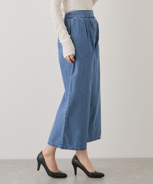 Jayro（ジャイロ）の「デニム2タックワイドパンツ（デニムパンツ・レディース・ブルー系その他4/ネイビー・M）」の20枚目の写真