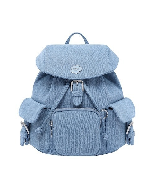 Wacky WiLLy(ワッキーウィリー)の「WOMEN'S CARGO BACKPACK(バックパック/リュック・レディース・ブラック/アイボリー/インディゴブルー・FREE)」の3枚目の写真
