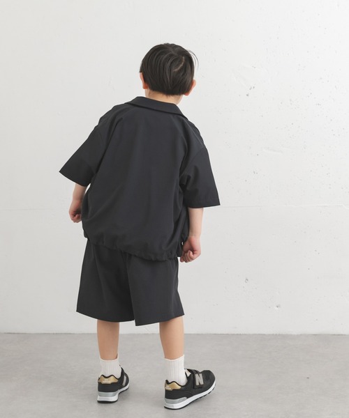 URBAN RESEARCH DOORS（アーバンリサーチドアーズ）の「『150サイズあり』『UR TECH』サマシェアシャツカーディガン(KIDS)（シャツ/ブラウス・キッズ・チャコールグレー/グリーン・120/150/135）」の22枚目の写真