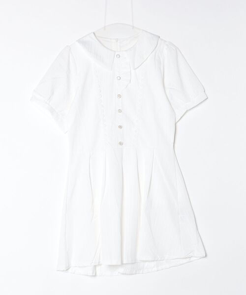 gossip!ロサンゼルス(ゴシップロサンゼルス)の「YUGA シャツワンピース 安全ショーツ付き(ワンピース・レディース・ブラック/ホワイト・L/M)」の12枚目の写真