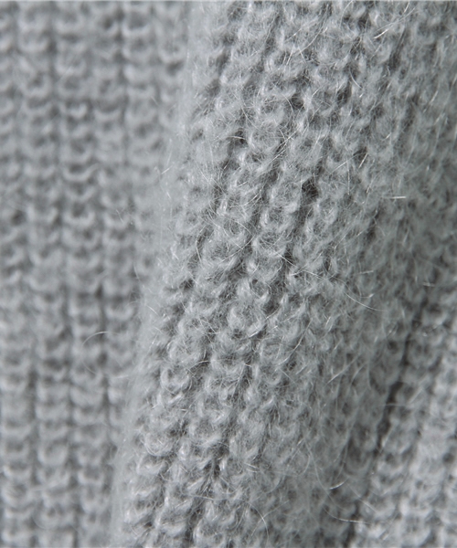 OUTLET（アウトレット）の「【Ciaopanic】モヘア混畦編ミKNITP/O（カーディガン/ボレロ・レディース・オレンジ/グレー/ブラック・FREE）」の10枚目の写真