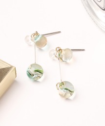 Clear Shiny/グラデーション/ピアス
