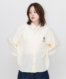 meeny miny | 【meeny miny】【ボタニカルペインター「Saori ohwada」コラボ】アンスリウムシャツ(シャツ/ブラウス)