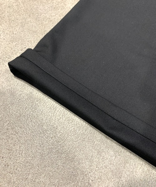 SHEPP(シープ)の「【UNISEX】ハイウエスト 深タック ワイドレッグ スラックスパンツ(スラックス・メンズ・グレー/ブラック・M/L)」の13枚目の写真