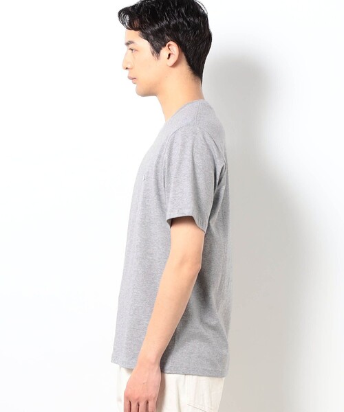 Grand PARK(グランドパーク)の「BROOKLYN OVERALL オーガニックコットン クルーネックTシャツ(Tシャツ/カットソー・メンズ・ネイビー/グレー/ホワイト/ブラック・L/XL/M)」の7枚目の写真