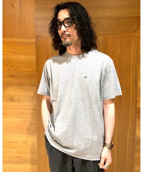 BROOKLYN OVERALL(ブルックリンオーバーオール)の「BROOKLYN OVERALL オーガニックコットン クルーネックTシャツ(Tシャツ/カットソー・メンズ・ネイビー/グレー/ホワイト/ブラック・L/XL/M)」の20枚目の写真